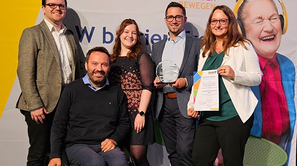 Gruppenfoto unserer Gewinner bei der Preisverleihung